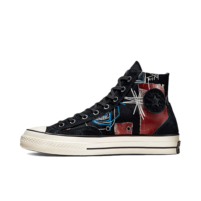 Basquiat X Converse Chuck High 'Black' 172585C