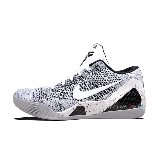 Nike Kobe 9 Elite Low XDR 'Beethoven' White/Black/Wolf Grey 653456-101
