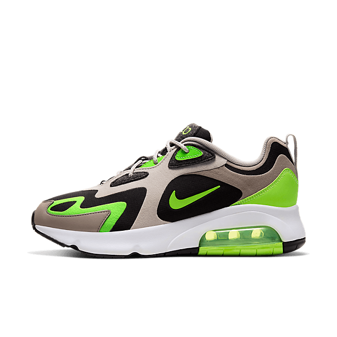 Nike Air Max 200 'Electronic Green' Black/White/Stone Brown/Electronic Green CQ4599-041