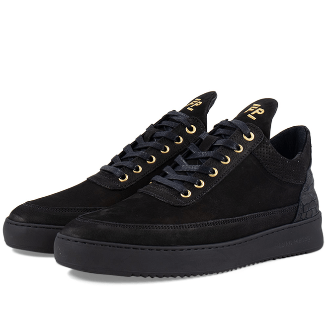 Filling Pieces Low Top Ripple Ceres 'All Black' 2512726-1847