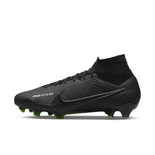 Nike Zoom Mercurial Superfly 9 Elite FG 'Black Dark Smoke Grey' DJ4977-001
