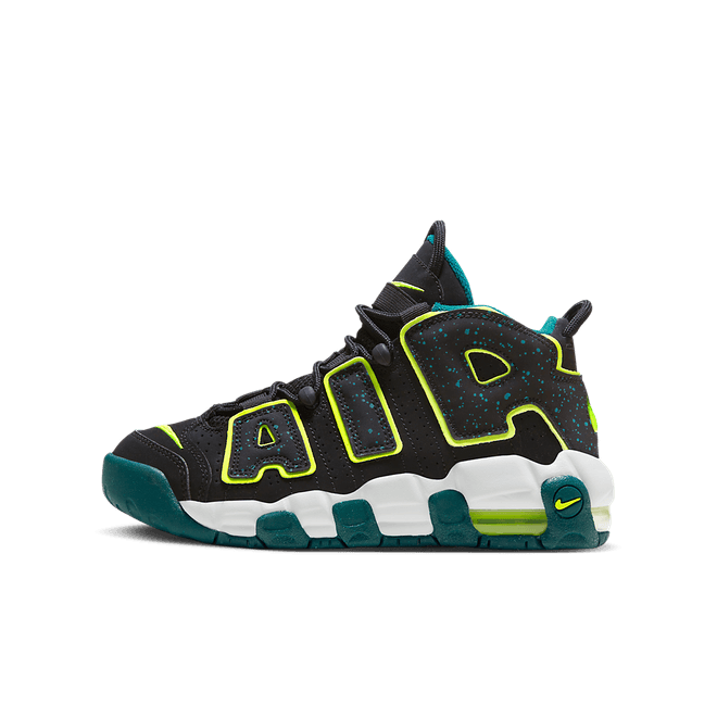 Nike Air More Uptempo GS 'Black Geode Teal' DZ2809-001