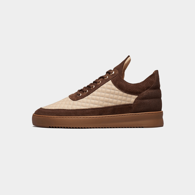 Low Top Quilted Brown 10100151933