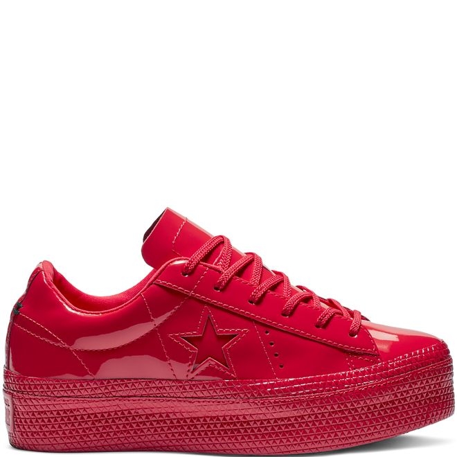 Converse One Star Platform Patented ‘90s Leather Low Top 562606C