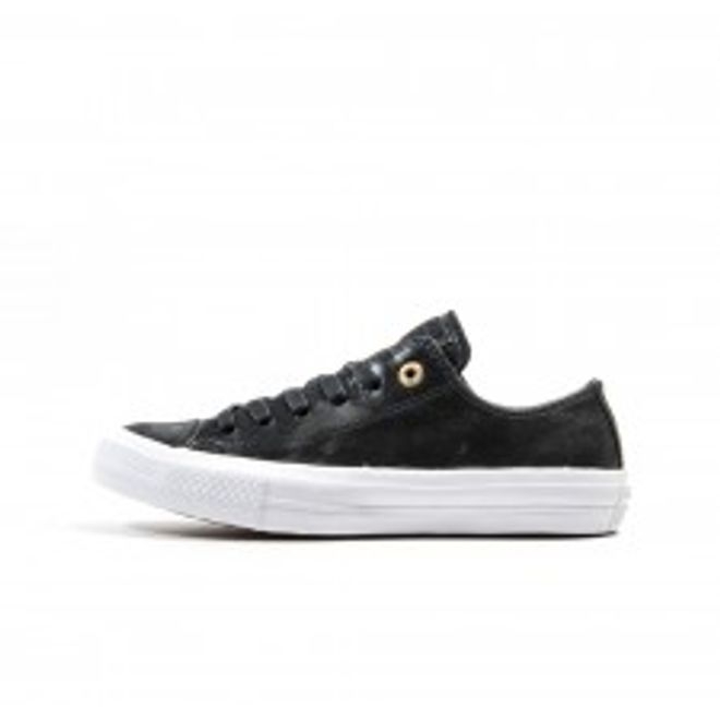 Converse All Star 2 Ox Womens Craft Leather - Black 555958C