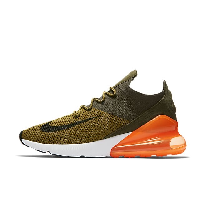Nike Air Max 270 Flyknit - Olive Flak AO1023-301