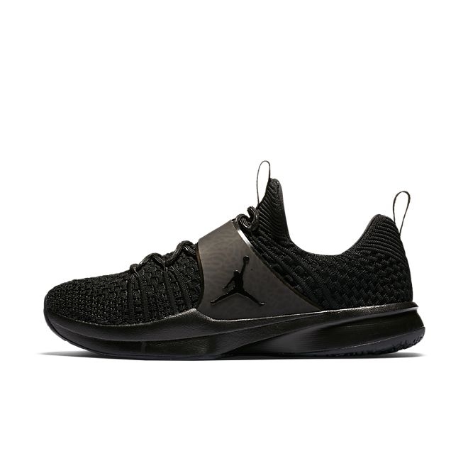 Nike Jordan Trainer 2 Flyknit (Black / Black - Metallic Silver) 921210 013