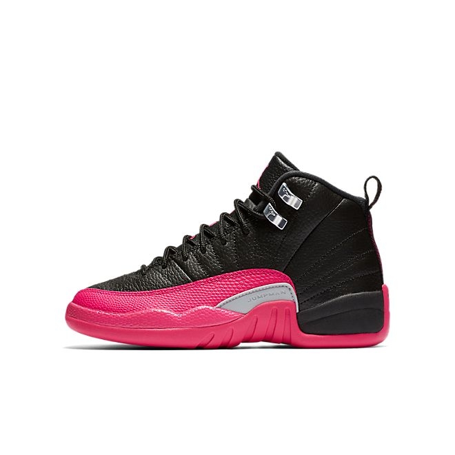 Nike Air Jordan 12 Retro GG *Deadly Pink* (Black / Deadly Pink - Metal 510815 026