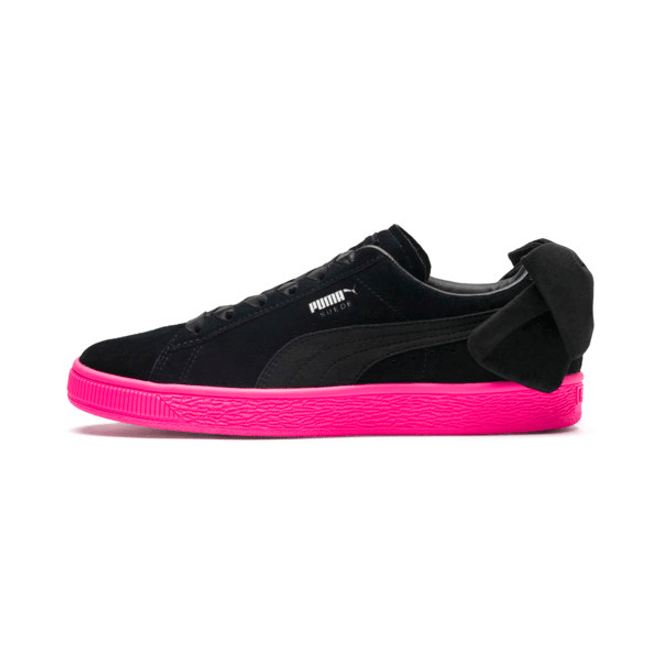 Puma Suede Bow Block Womens Trainers 367453_02