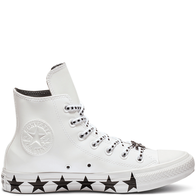 Converse x Miley Cyrus Chuck Taylor All Star High Top Faux Patent 563719C