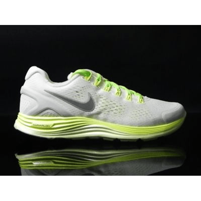 Nike Wmns Lunarglide+4 Og White/slvr/volt 531988-103