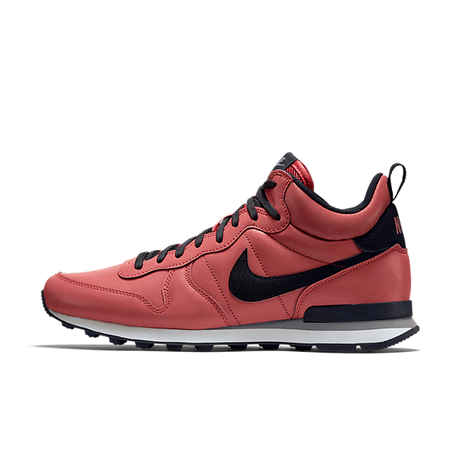  Nike Internationalist Mid Qs Red Clay/Black 696424-600