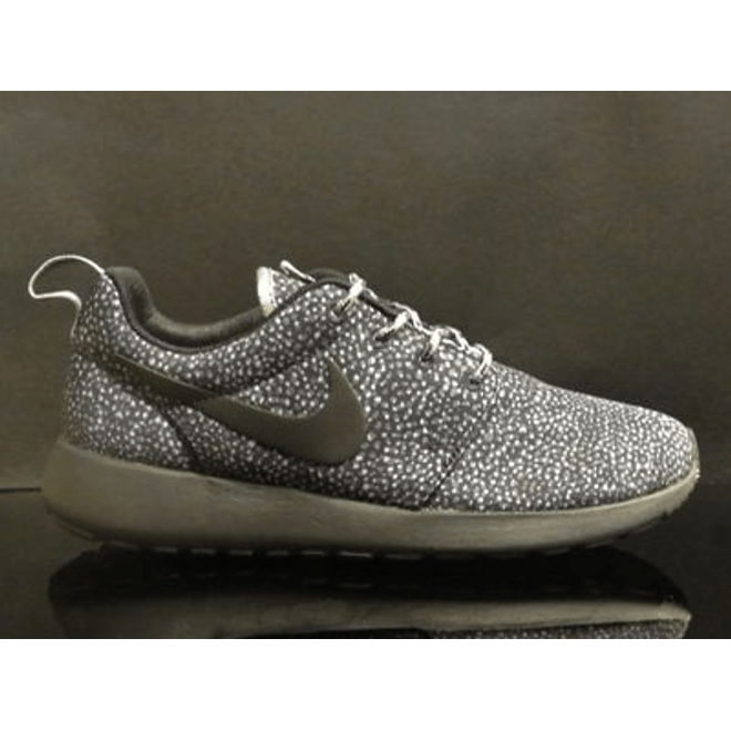  Nike Wmns Rosherun Print Cool Grey/Black-Wolf Grey-Volt 599432-002
