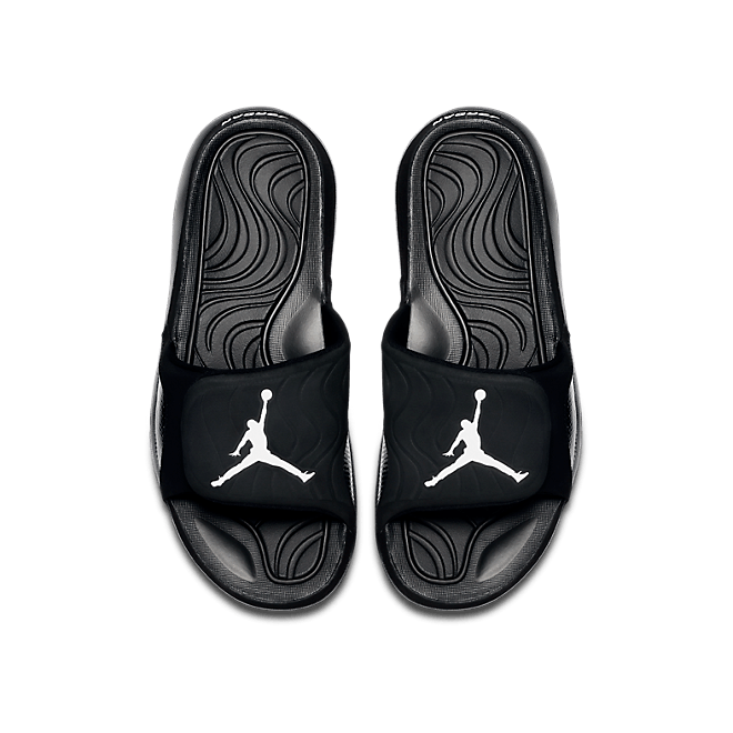  Nike Jordan Hydro 4 Black/White-Black 705163-010
