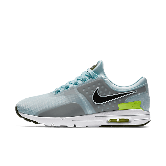  Nike Wmns Air Max Zero Si Glacier Blue/black-legion Green-white 881173-400