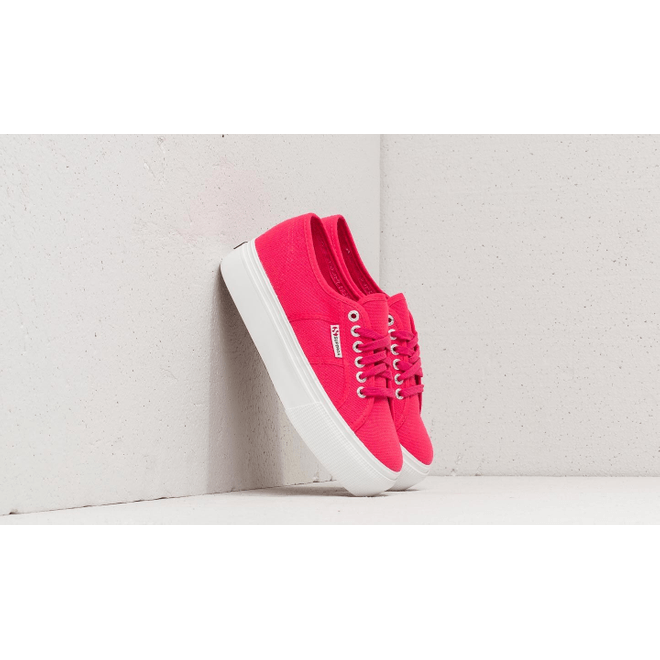 Superga 2790 Acot W Linea Up And Down Red Azalea S0001L0P34