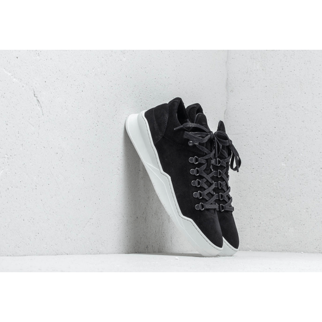 Filling Pieces Mountain Cut Ghost Waxed Suede Black 29622591861038