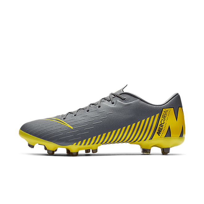 Nike Mercurial Vapor XII Academy Fußballschuh für verschiedene Böden - Grau AH7375-070