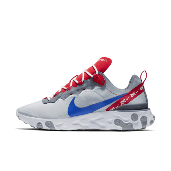 Nike React Element 55 Overbranded 'Wolf Grey' CD7340-001