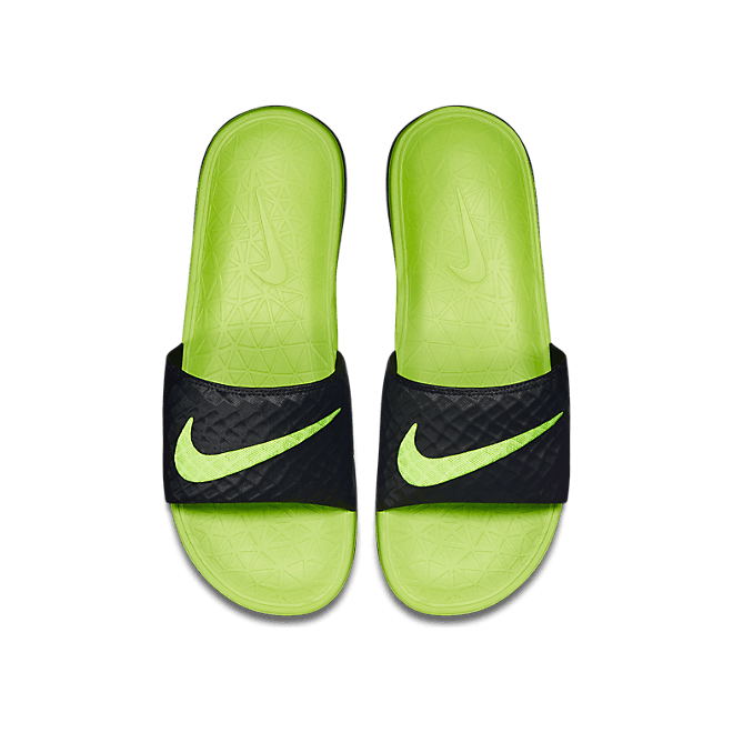 Nike Benassi Solarsoft Black/ Volt 705474070
