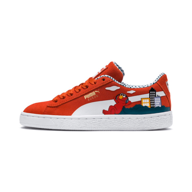 Puma Sesame Street 50 Youth Suede Sneakers 368923_02
