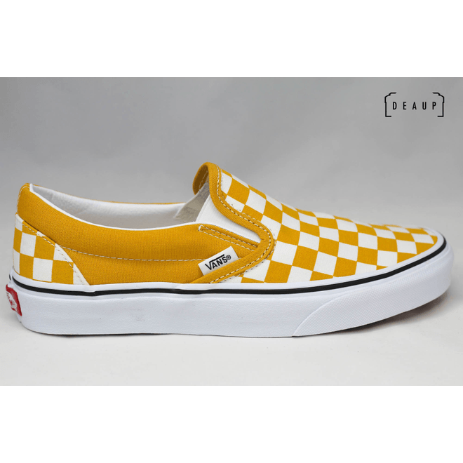 Vans Classic Slip-On Checkerboard 'Yolk Yellow' VN0A38F7VLY1